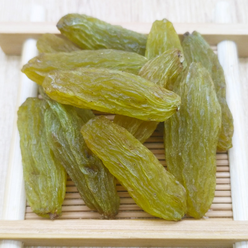 2020年新疆特级绿香妃王葡萄干吐鲁番特产非免超大葡萄干