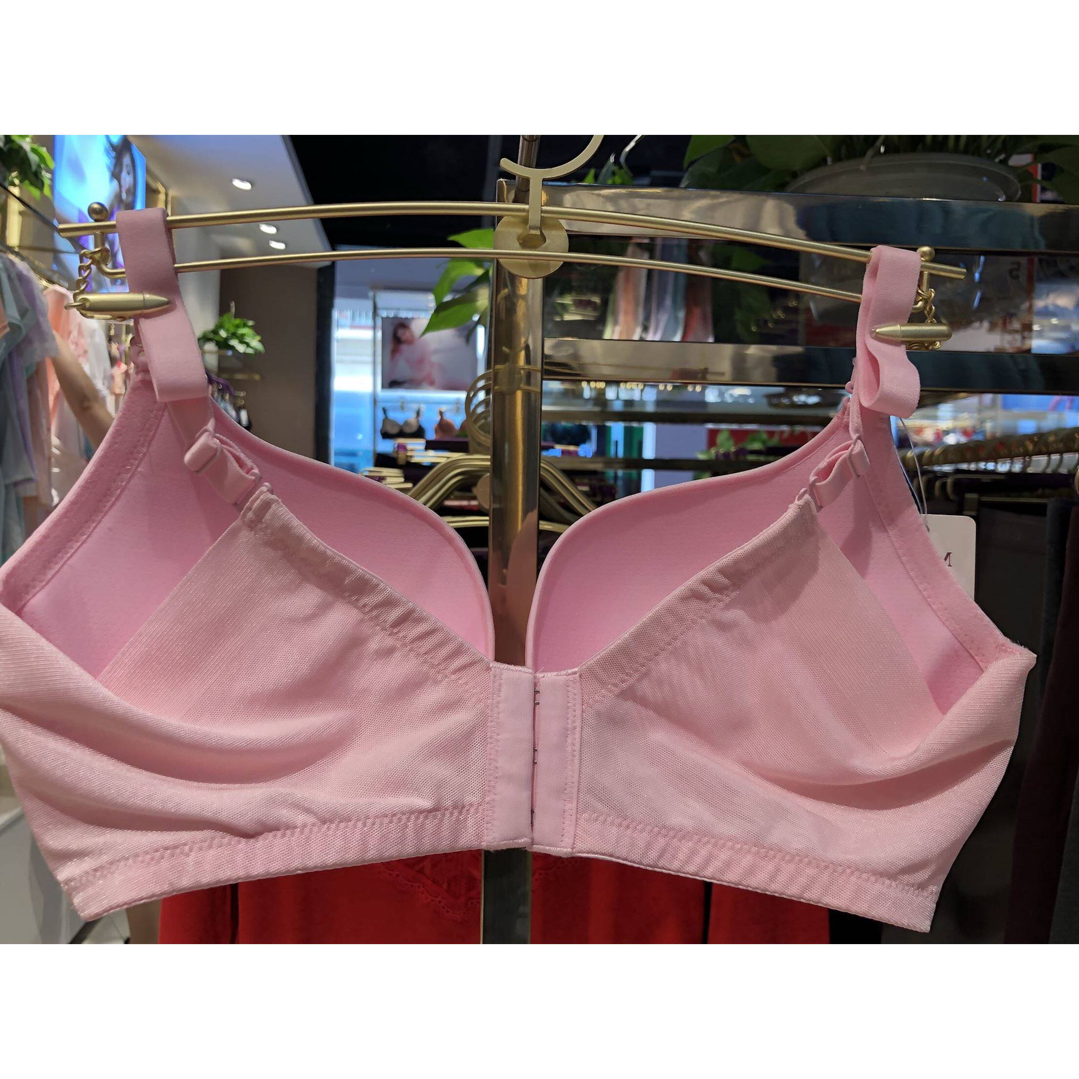 现货曼妮芬正品20810400调整侧收包容杯呼吸棉文胸微厚c杯有钢圈