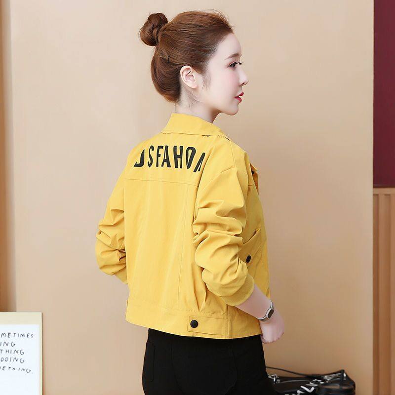 秋季女装2022年新款女士短款外套春秋装小个子夹克上衣薄款棒球服