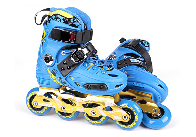 斯凯汀c2直排轮滑c1升级可调溜冰鞋儿童初学直排轮