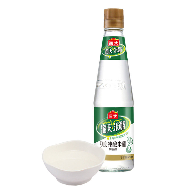 纯酿海天9度米醋450ml白醋浸蛋九度调料配料醋