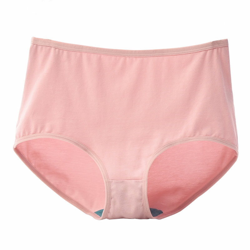 ab女士内裤女纯棉质面料高腰三角内裤女式性感收腹提臀大码裤头