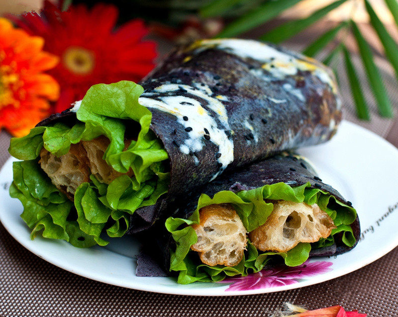 煎饼杂粮紫米新杂粮面粉果子2500g包邮面粉