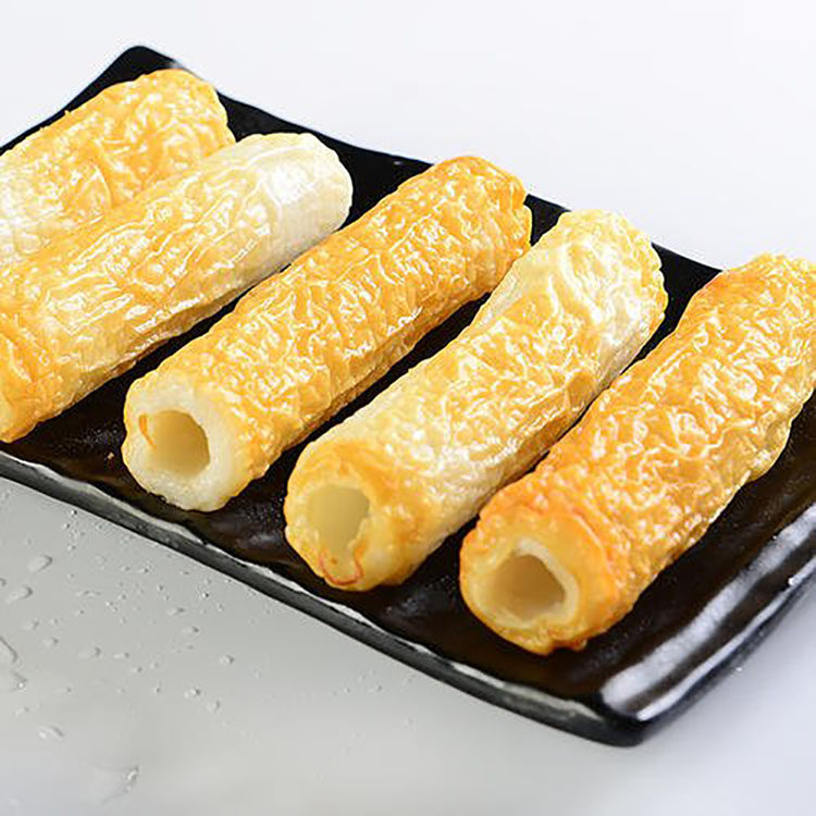 日式鱼竹轮卷黄金全烧长竹轮5个/包关东煮部队火锅食材鱼肉卷