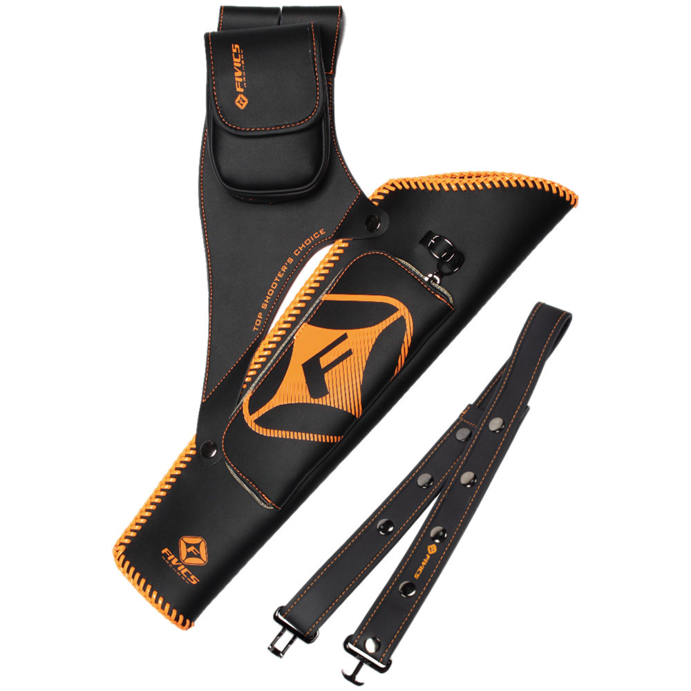 飞比比克皮革竞赛箭壶fivicsunico反曲复合射箭飞镖