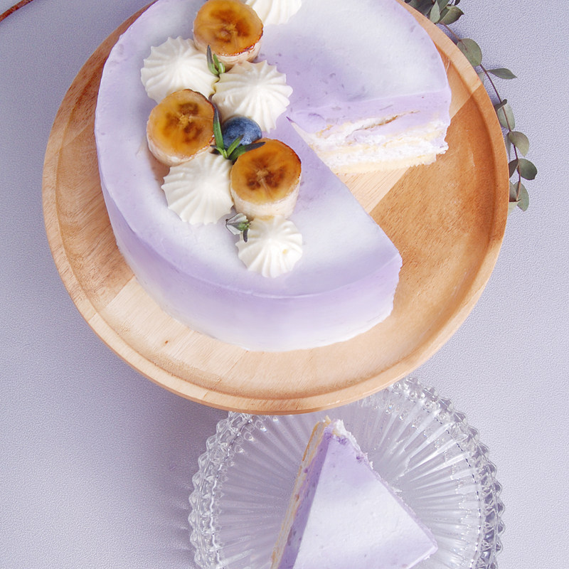 pitta椰浆芋泥香蕉无奶生日蛋糕乳糖耐好消化腹泻新鲜蛋糕