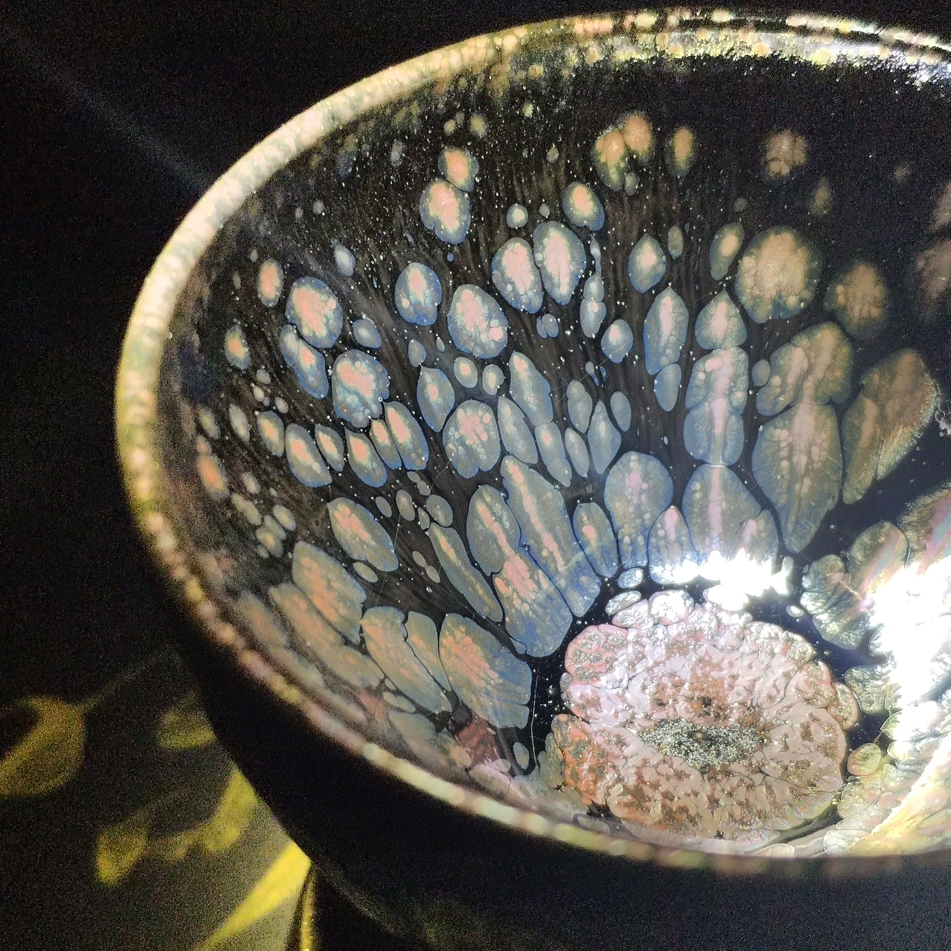 非遗油滴紫砂壶品茗杯茶一口传承手工建盏飞惺建盏