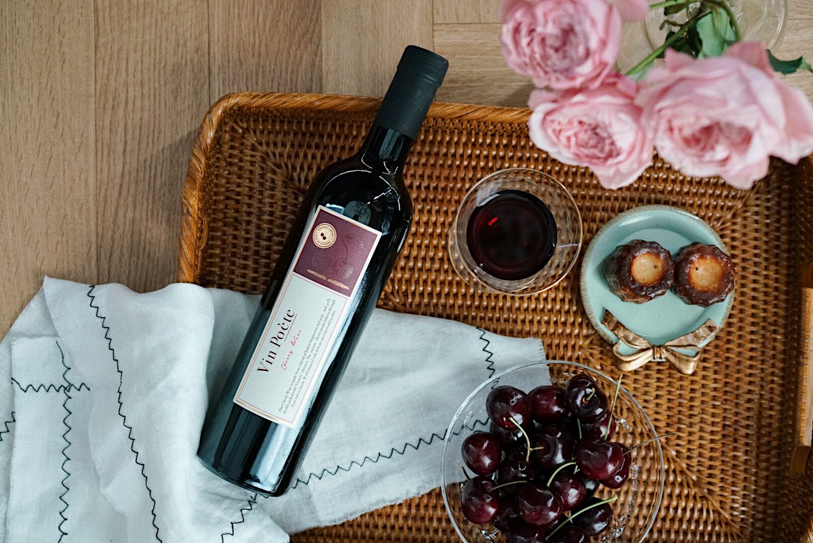 意大利vin poète 小众古法樱桃酒 葡萄酒底加40%新鲜野生樱桃汁