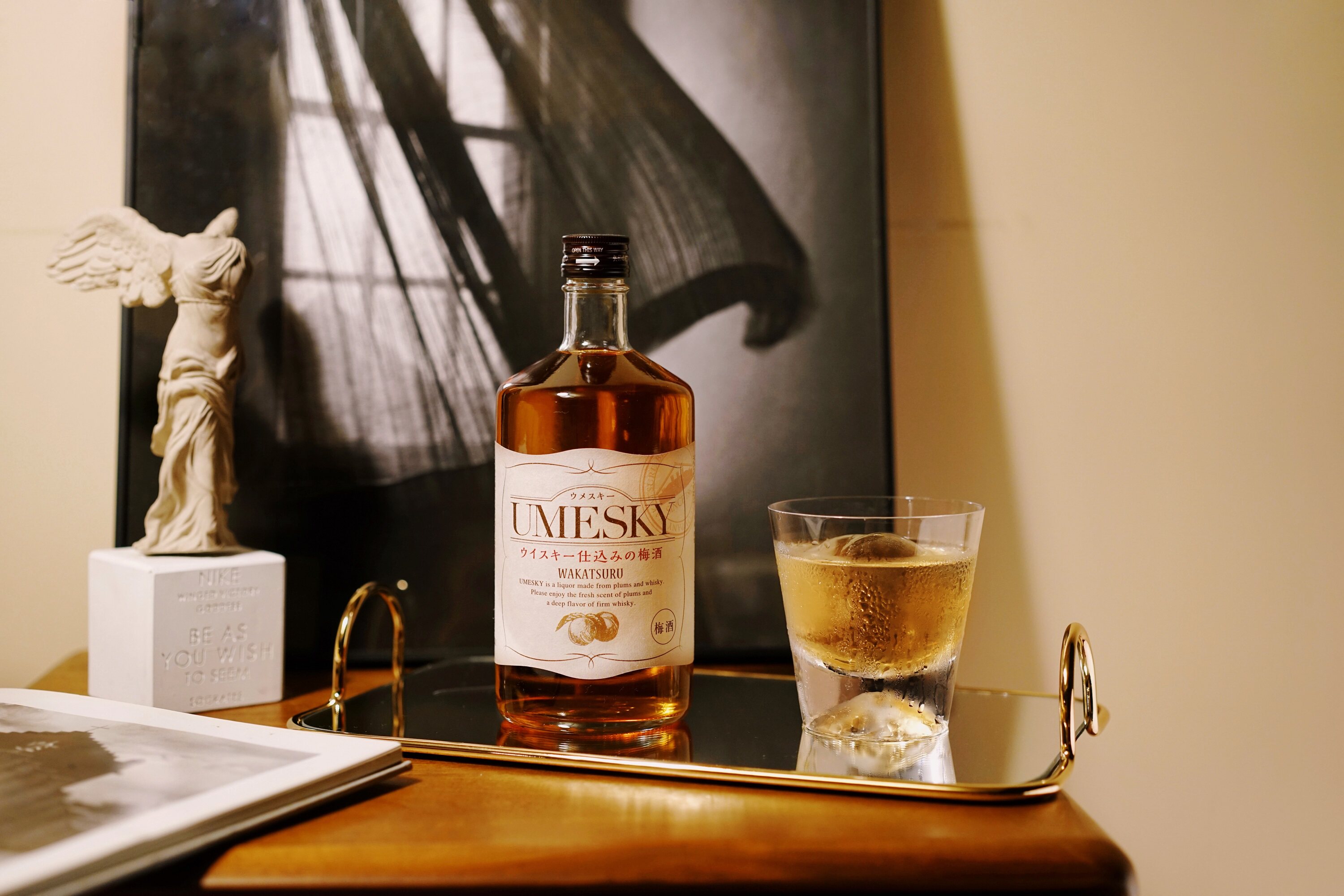 大瓶礼盒盒装微醺爱好者福音日本若鹤酒造umesky威士忌