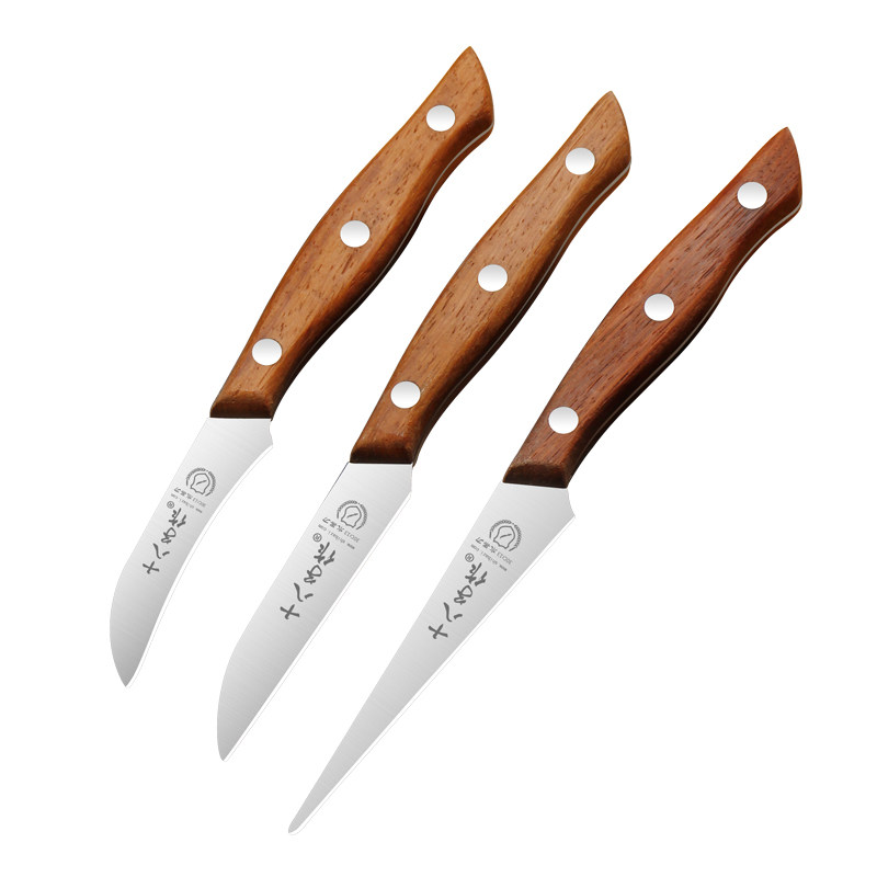 十八子作水果雕刻刀厨师雕花刀主刀食品果蔬入门雕刻刀套装专业刀