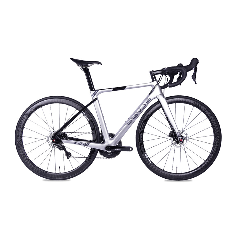 整车elves精灵昆迪碟碳纤维公路车架自行车变色龙桶轴公路自行车