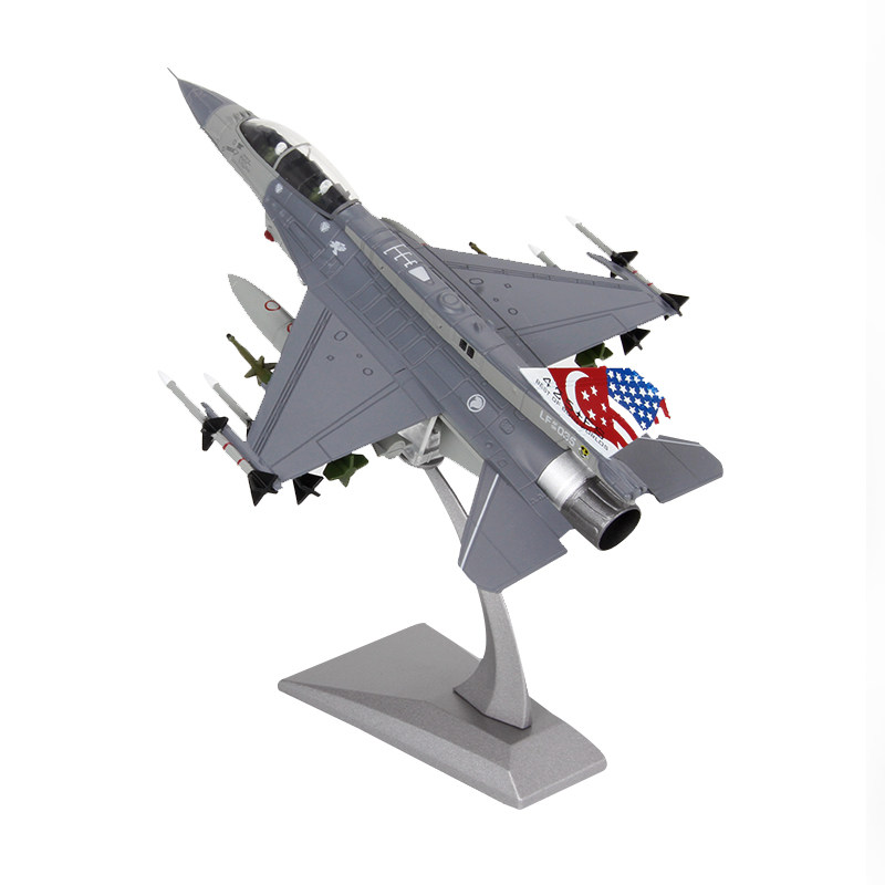 f16战斗机模型仿真合金属军事飞机模型收藏摆件成品战机172美式