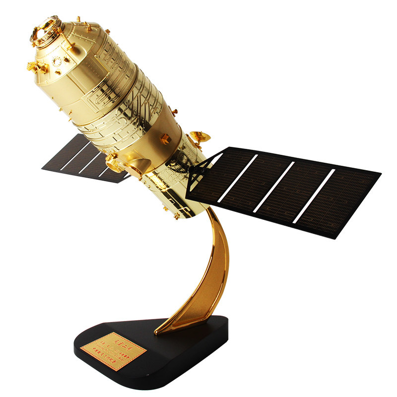 145天宫二号神舟11号合金航天模型宇宙飞船仿真模型静态摆件