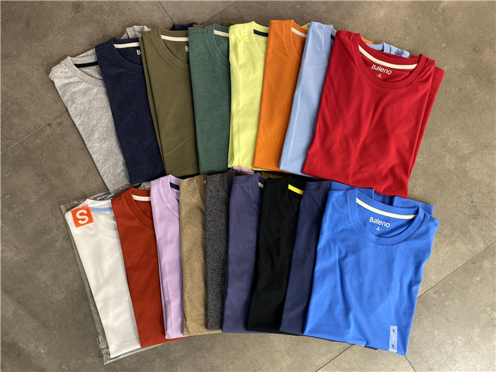 Baleno班尼路新品纯棉T恤宽松纯色圆领衣夏季短袖男T恤百搭打底衫