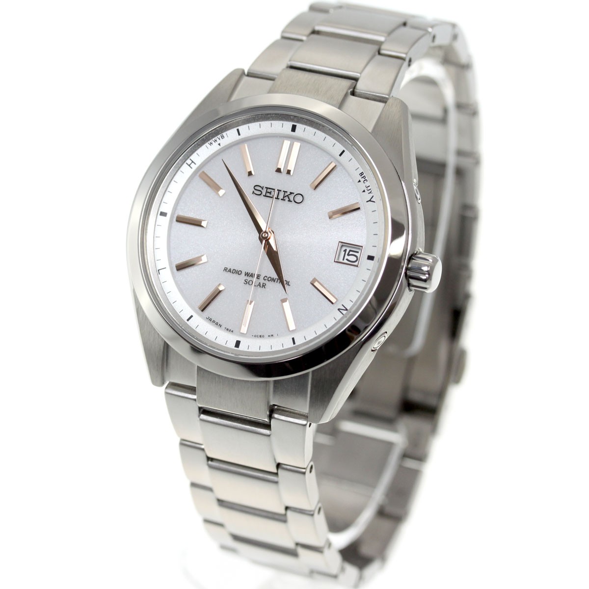 日本seiko精工sagz085太阳能4局电波钛合金日韩腕表