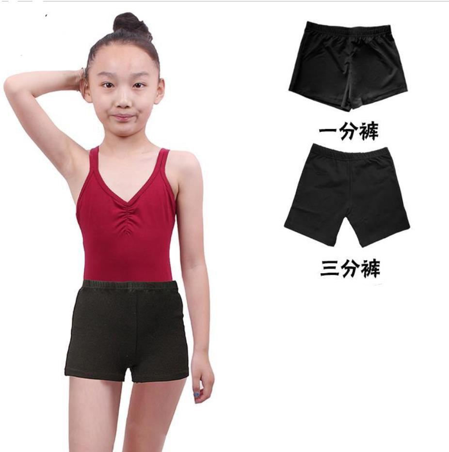 儿童健美短裤牛奶弹力高弹力舞蹈底裤裤打平角内裤