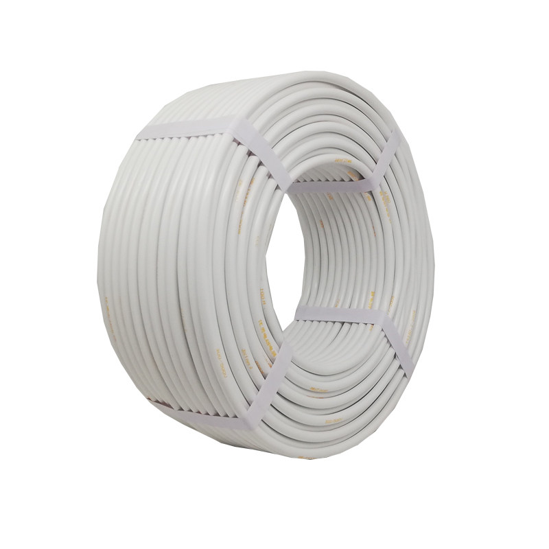 白色护套线电线rvv2芯3芯1 1.5 2.5 4 6平方防水防冻纯铜芯电缆线