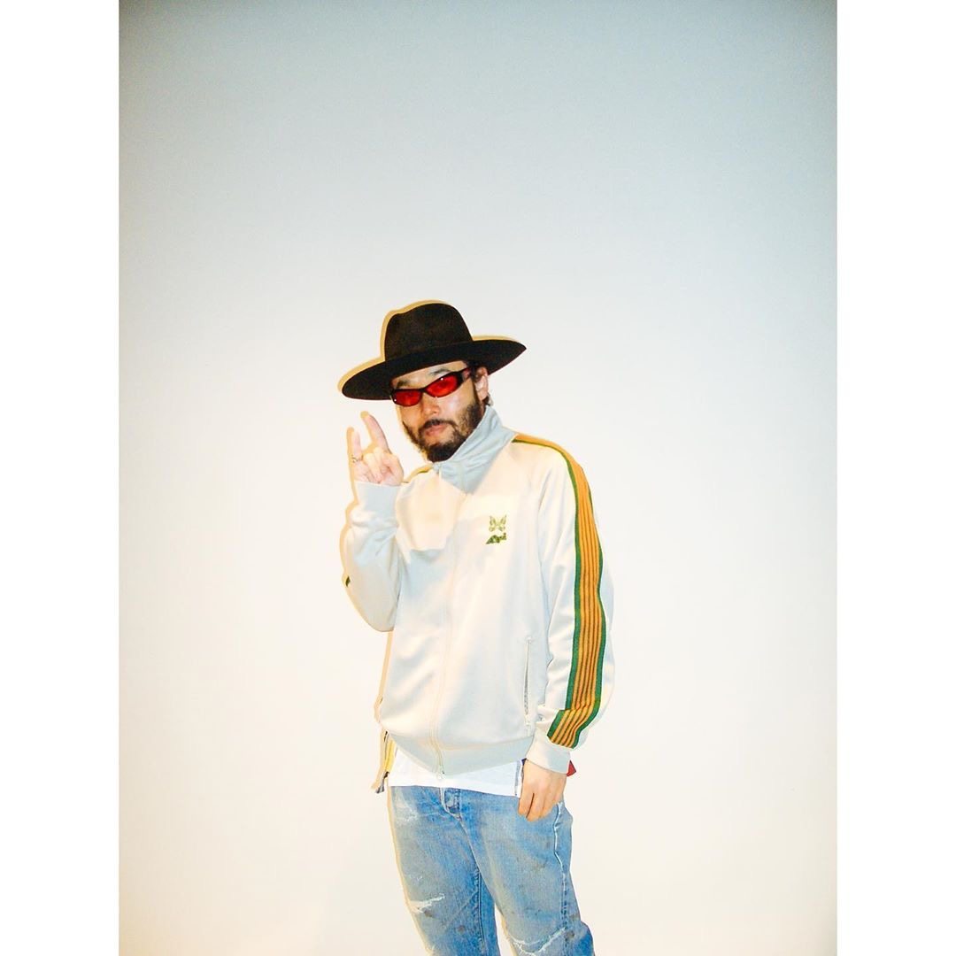 过验needles联名aipl东京限定蝴蝶刺绣asaprocky运动休闲外套夹克