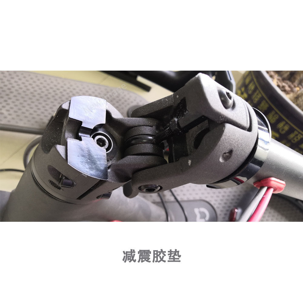 减震电动滑板车配件m365橡胶阻尼预紧垫立折叠更多电动车零