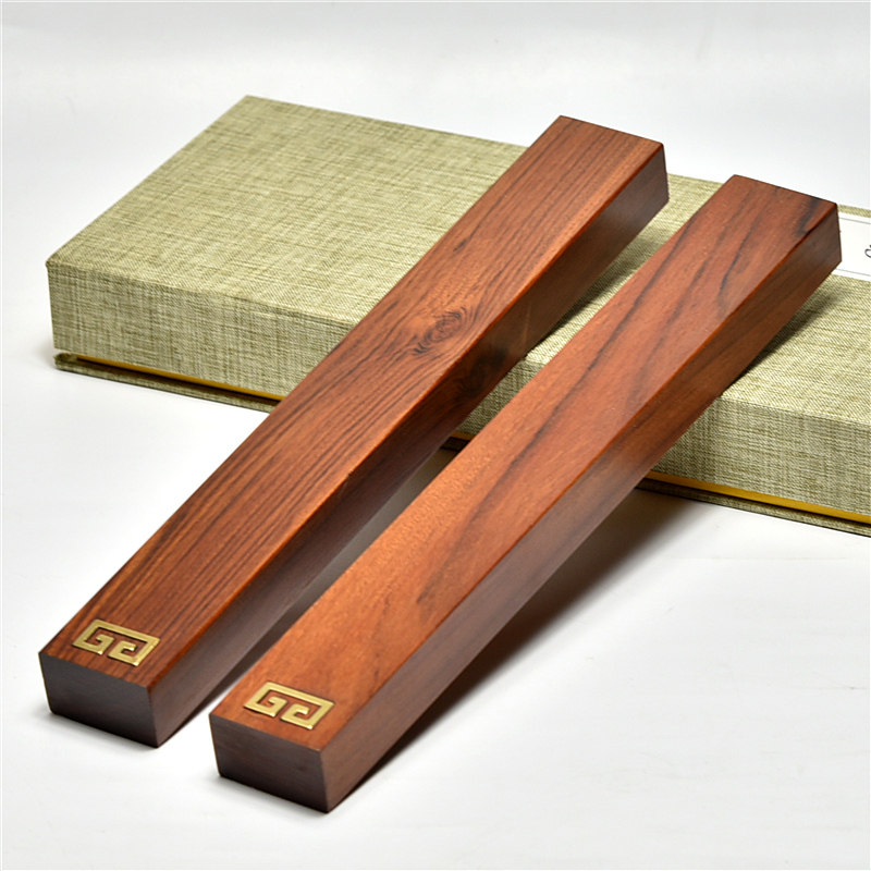 素雅酸枝木镇纸镇创意红木文镇文房四宝压纸学生文房四宝