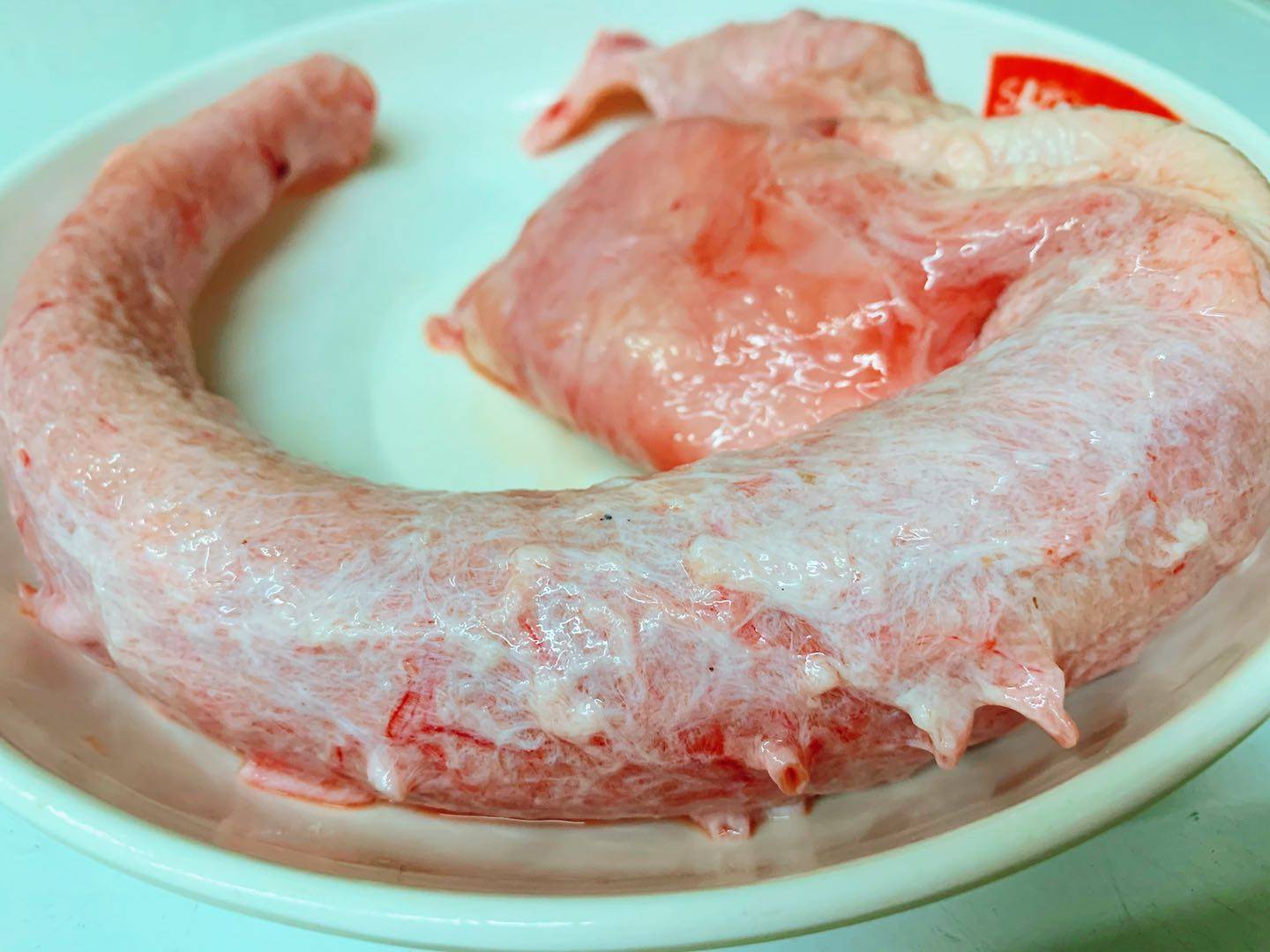 小兵清真新鲜现杀牛心管牛黄喉牛软管新鲜烧烤火锅配菜食材500g