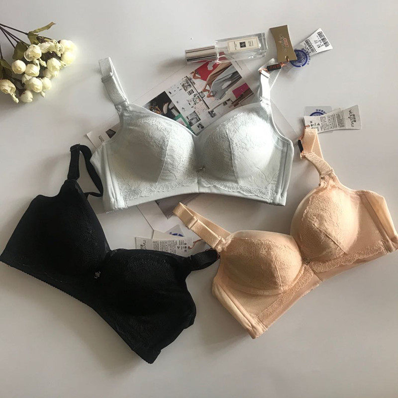 蔓婷雅专柜正品钢圈小胸面包加厚超聚聚拢调整文胸