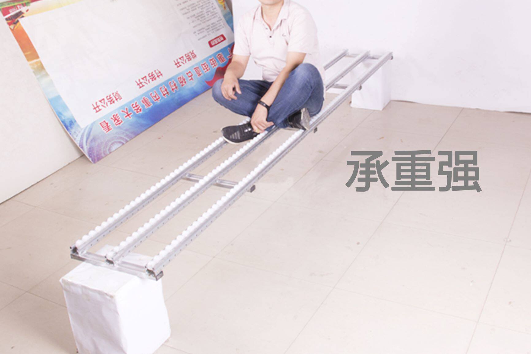 卸货神器滑轮流利输送带流水线卸车传送搬运便携滑轮