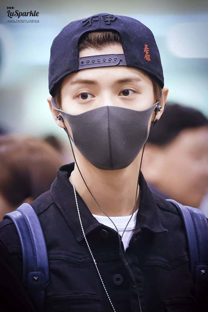 日本黑色鹿晗同款pitta口罩潮款个性韩版明星男女透气可清洗透气