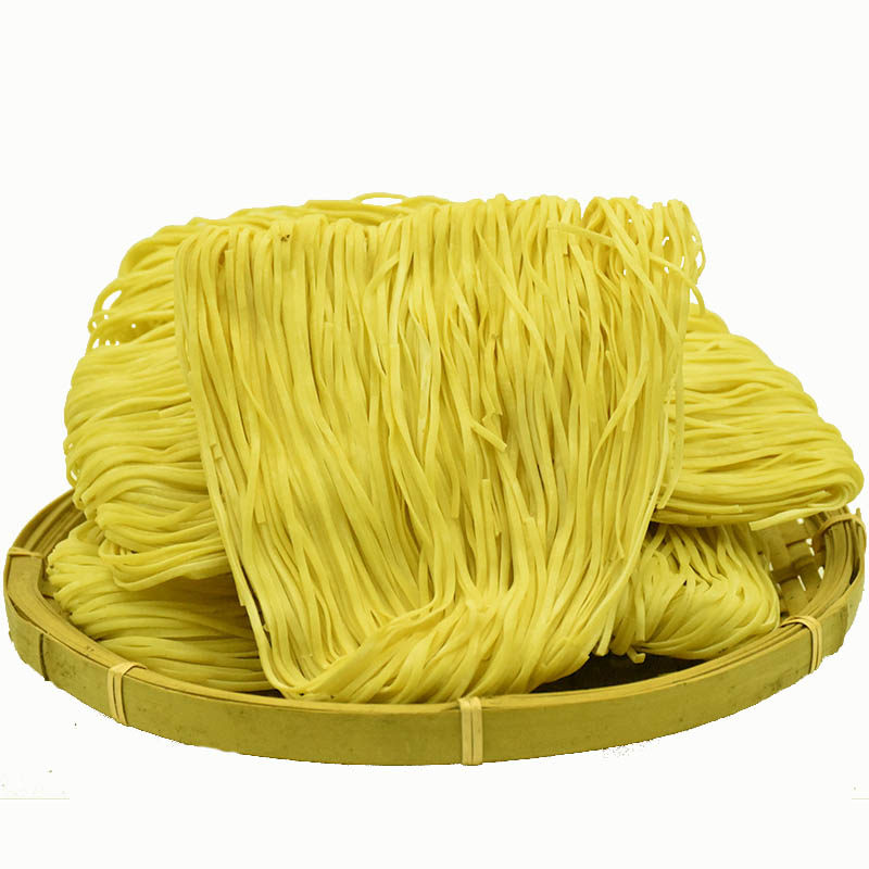 宁波特产樟章村切面碱水面煮面炒面拌面手工面条盘面1000克包邮