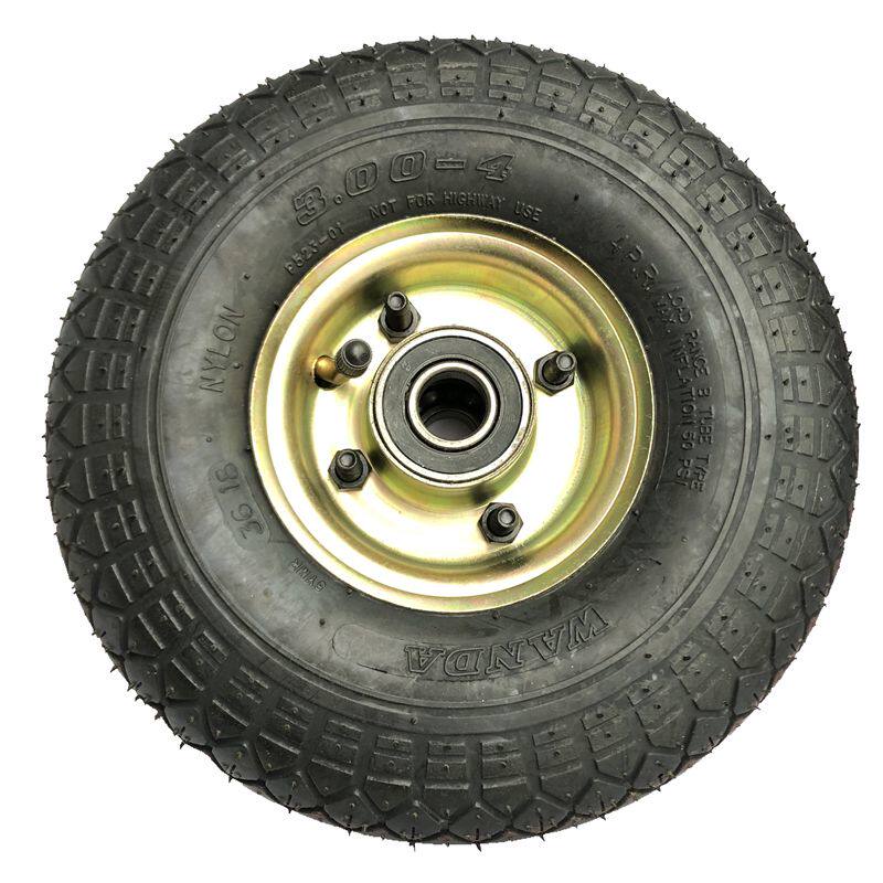 轮胎电动车260x85实心10寸充气4103504内胎外胎电动车外胎