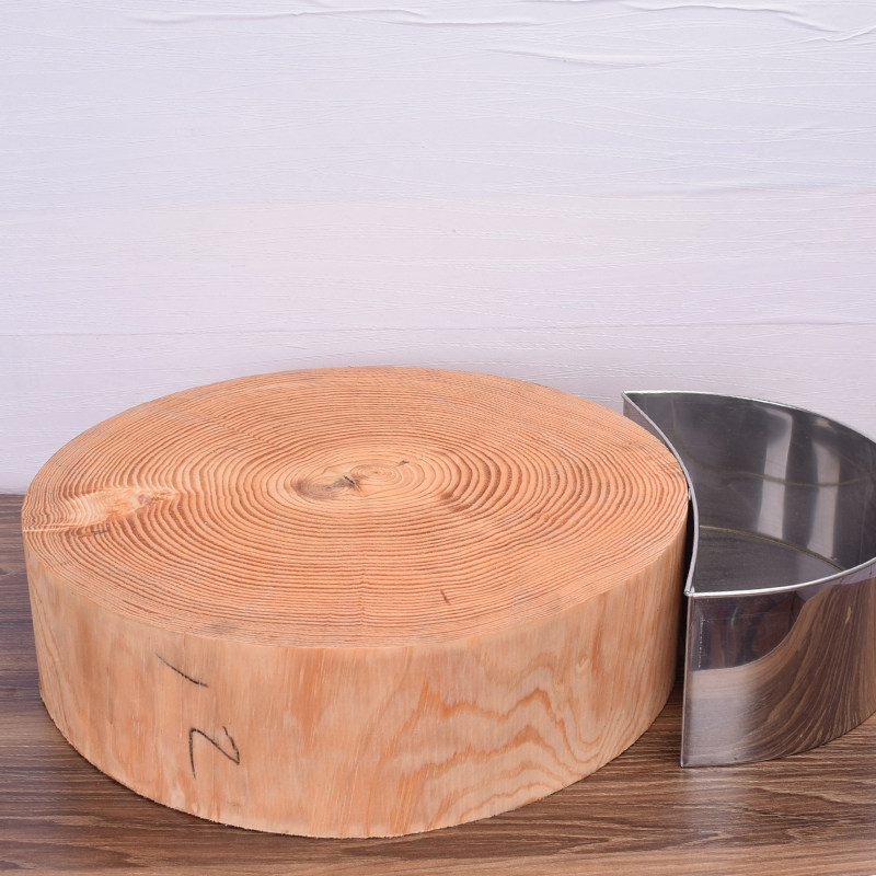 砧板百年酒店专用厨房圆木圆形松木骨头剁骨砧板