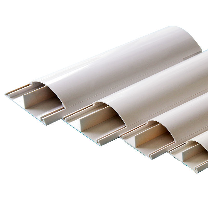 线槽pvc圆弧拱形地板地面地线抗压配线槽