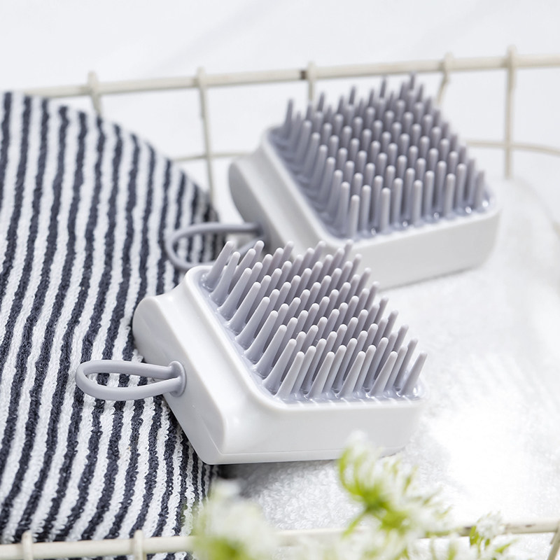 洗头日本神器按摩梳子成人头部头刷抓头硅胶沐浴按摩用品