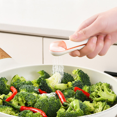 家用日本计量厨房控盐勺定量均匀烘培勺子刻度创意撒盐勺控量量勺