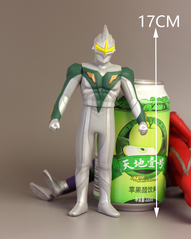 奥特曼手办万代散货 日版玩具软胶迪迦空中形态赛文艾斯镜子超人