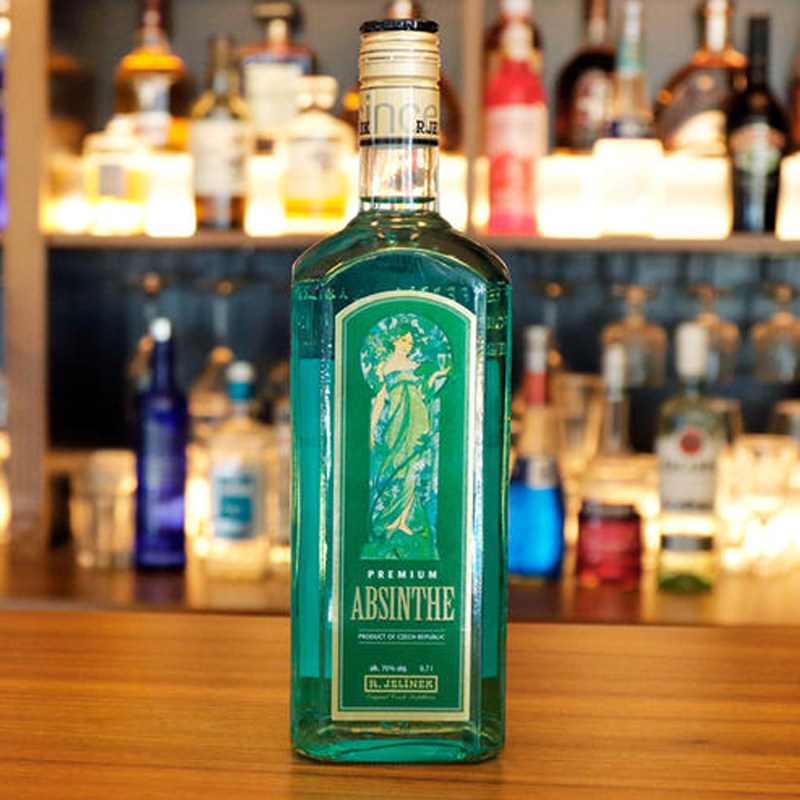 玛法斯 捷克苦艾酒鲁道夫高度酒 absinthe absinth 700ml
