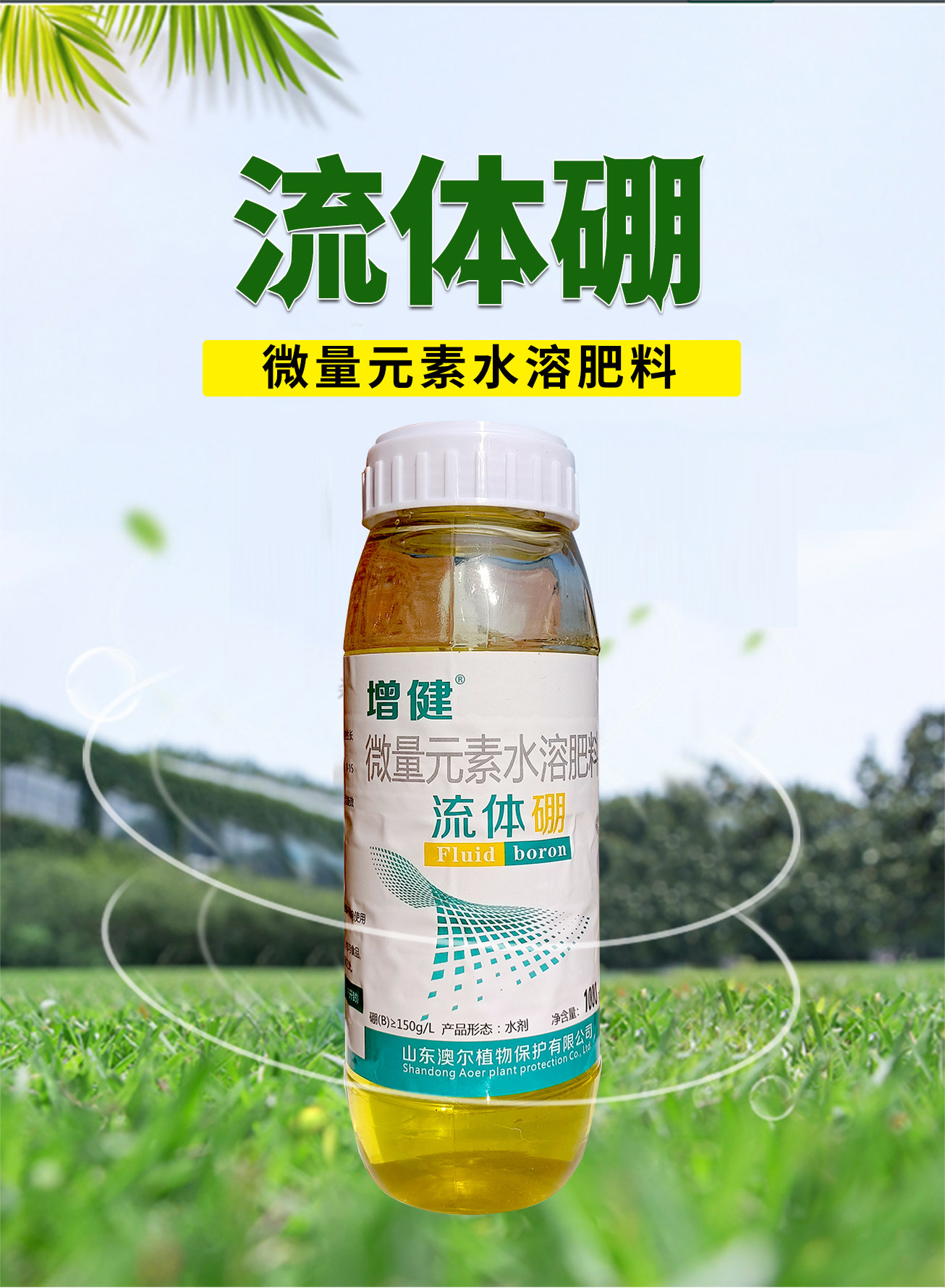 叶面硼肥流体液体果树农用硼肥包叶面肥