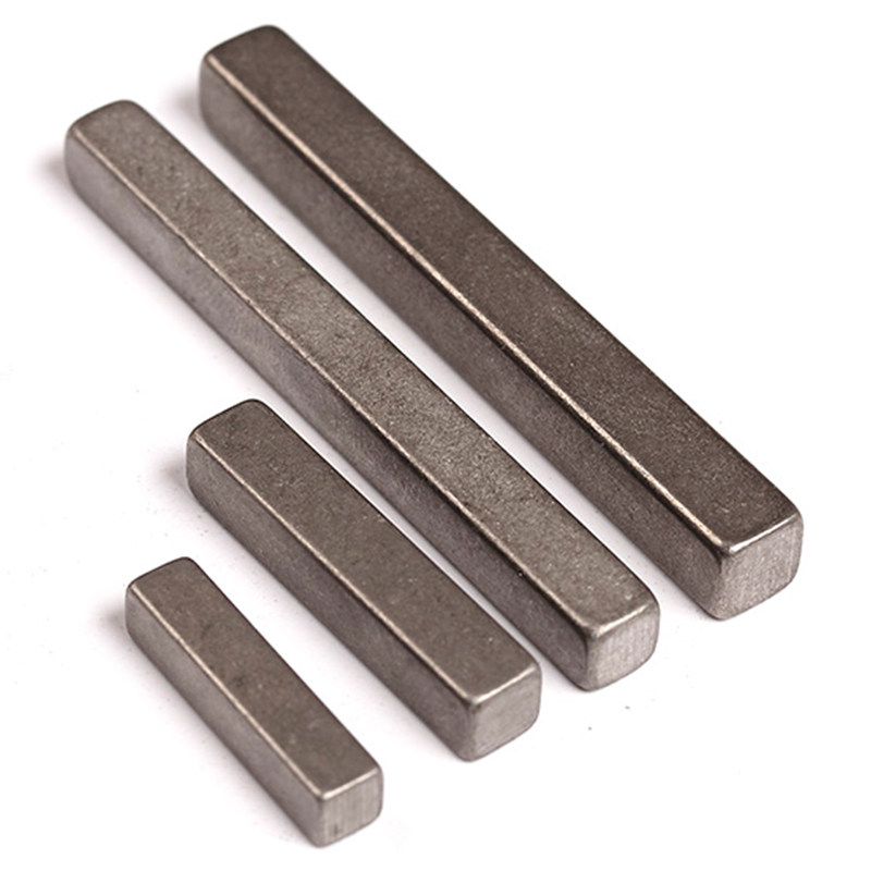 平键条m2m3m4不锈钢方形平键两端方型键削进口材质销