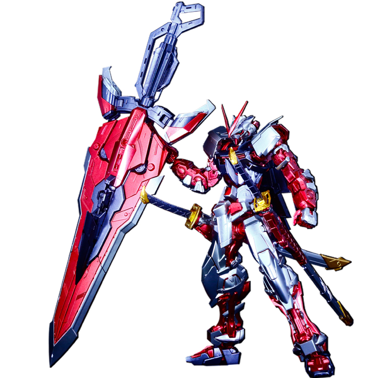 bandai/万代金属着色mg红色异端高达改迷惘高达异端系列正品包邮