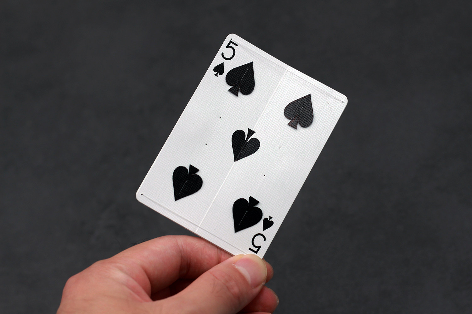 扑克近景魔术道具申林视觉红心变黑黑桃变换魔术道具