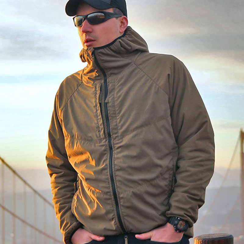 混合动力战术软壳衣 helikon赫利肯男士冲锋衣秋冬加绒加厚防水