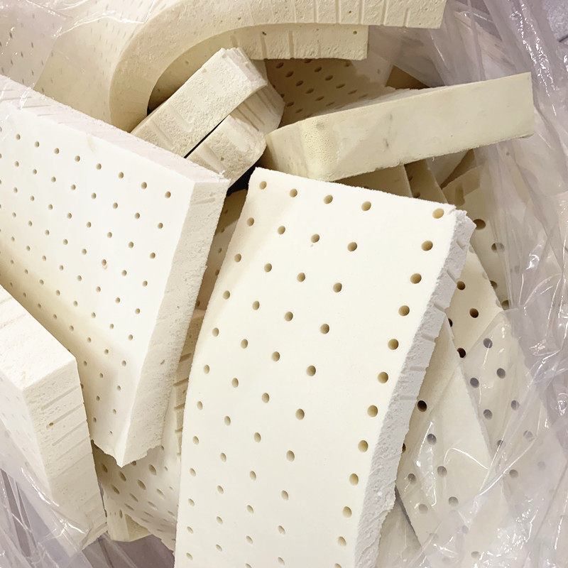 清仓特价 乳胶条乳胶块乳胶边角料可拼接或填充枕头 5斤包邮