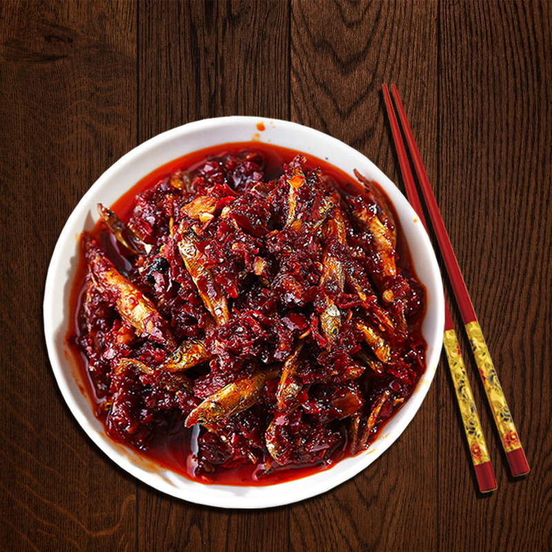 小鱼江西特产辣椒酱自制农家家超辣特辣黄家拌饭辣椒酱