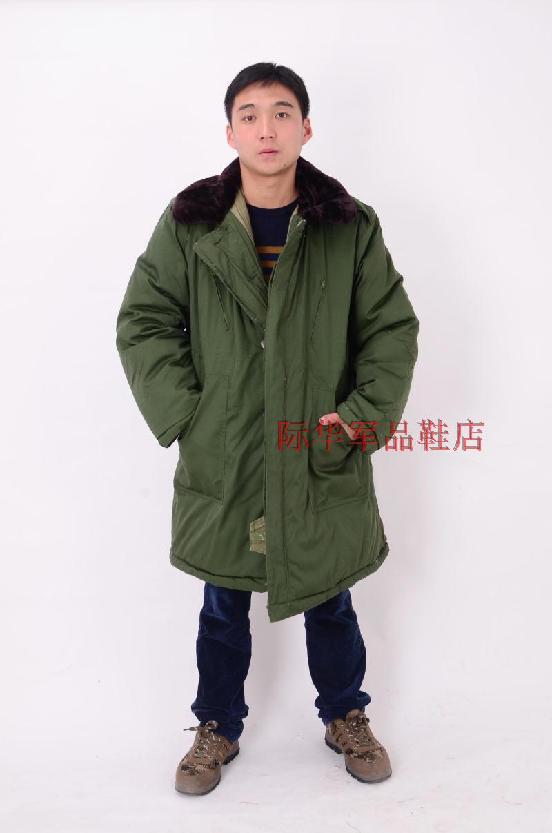 中款士兵纯棉军大衣加厚老式短款翻领防寒大衣军迷大衣