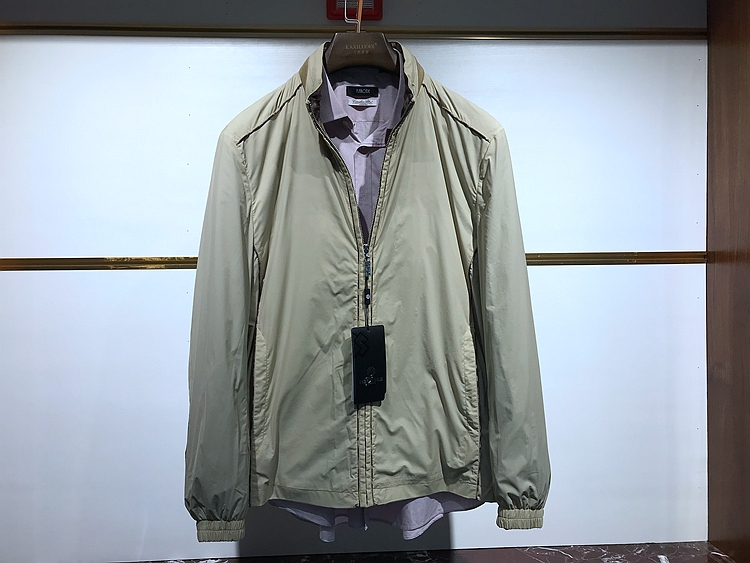 超值 方仕FOUNSEE 男士 春装薄款 卡其 微弹 百搭夹克 外套 带帽