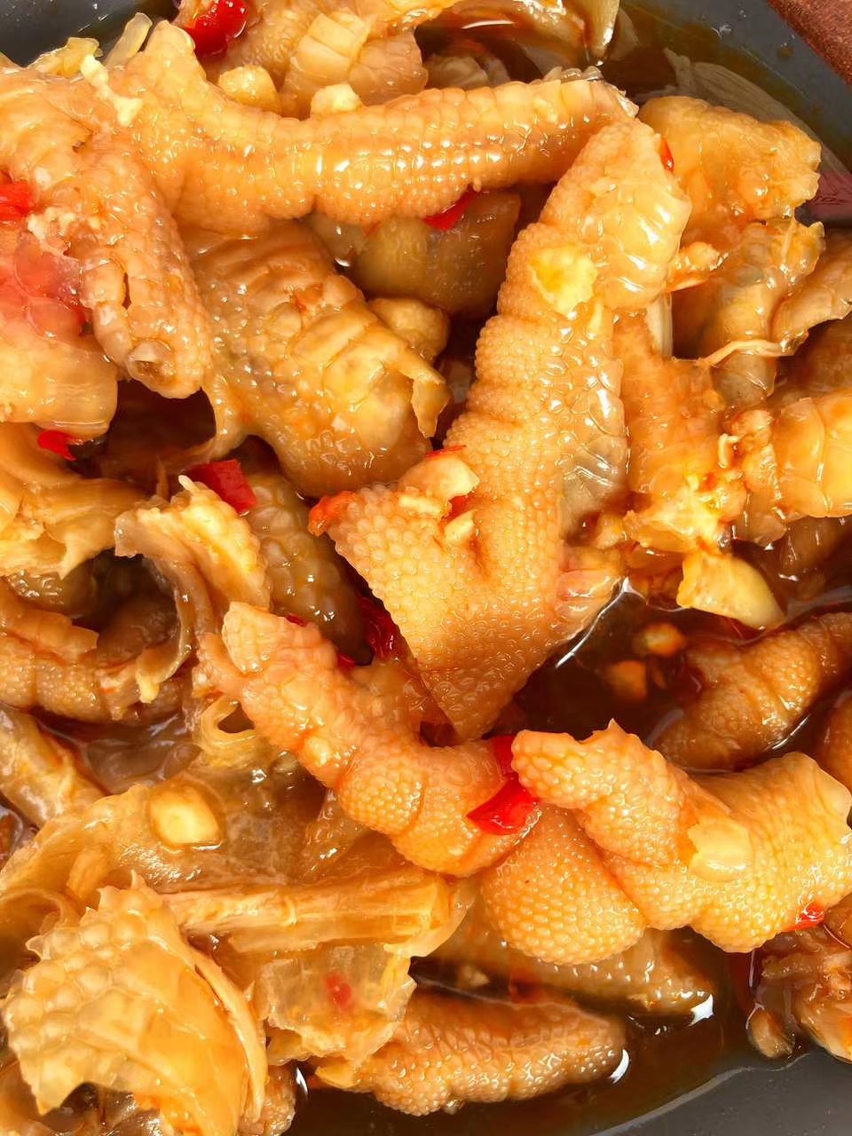 酸辣无骨鸡爪即食罐装网红零食袋装肉食熟食去骨脱骨凤爪柠檬桶装