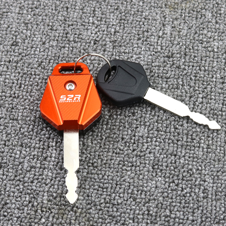 钥匙鬼火摩托车装饰改装rsz100电摩电动车精品车锁摩托车钥匙