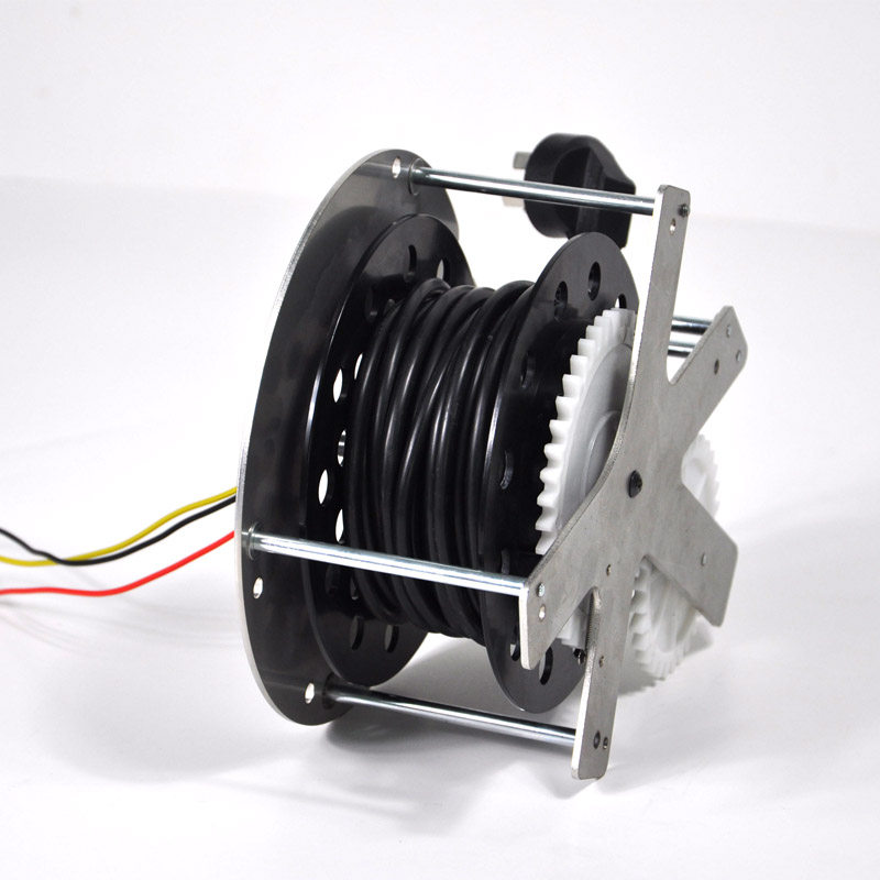 定制绕绳盘电鼓卷线器自动收缩卷线网线理线10米理线器