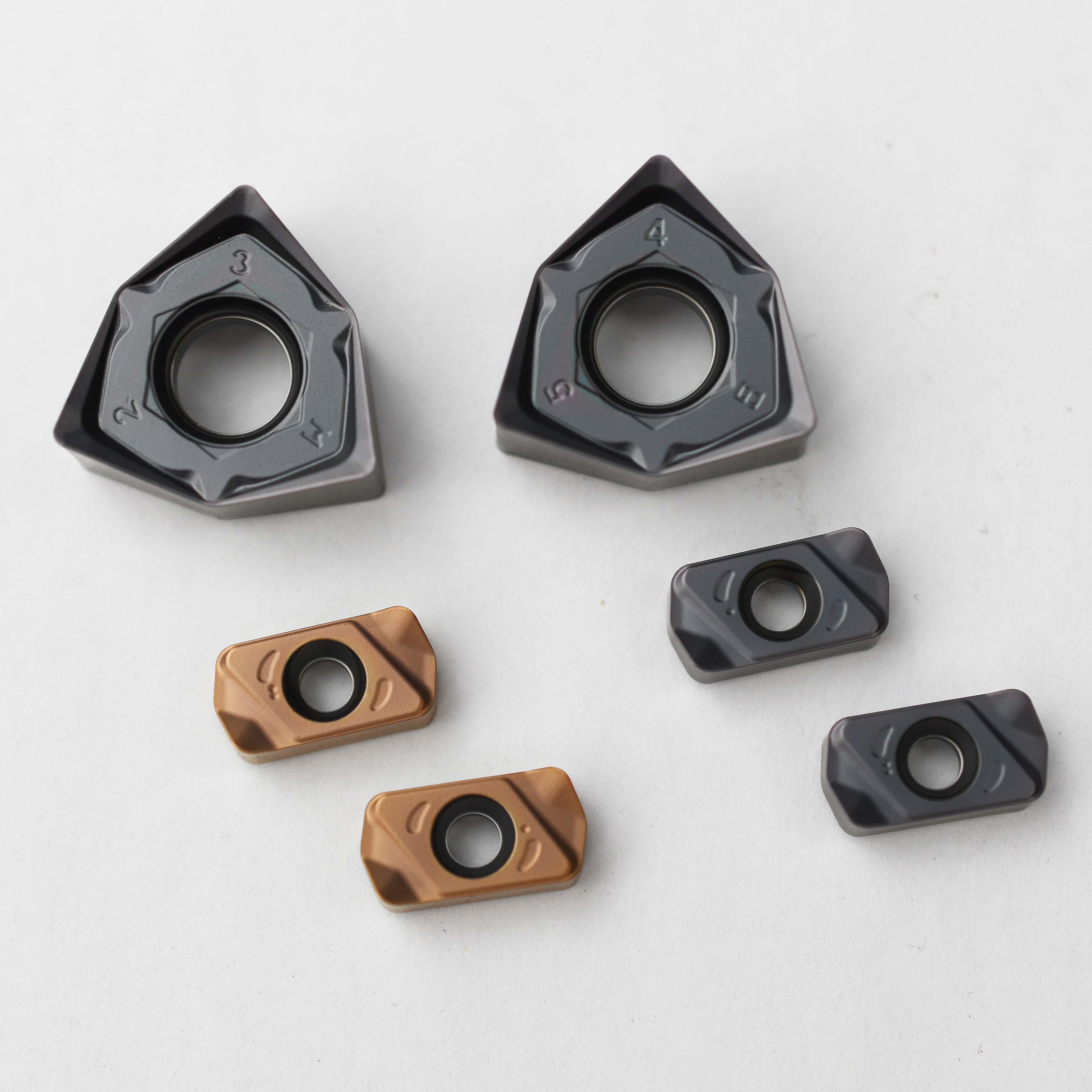 刀片铣刀90度双面六角平面wnmu080608代替apmt1604快进面铣刀