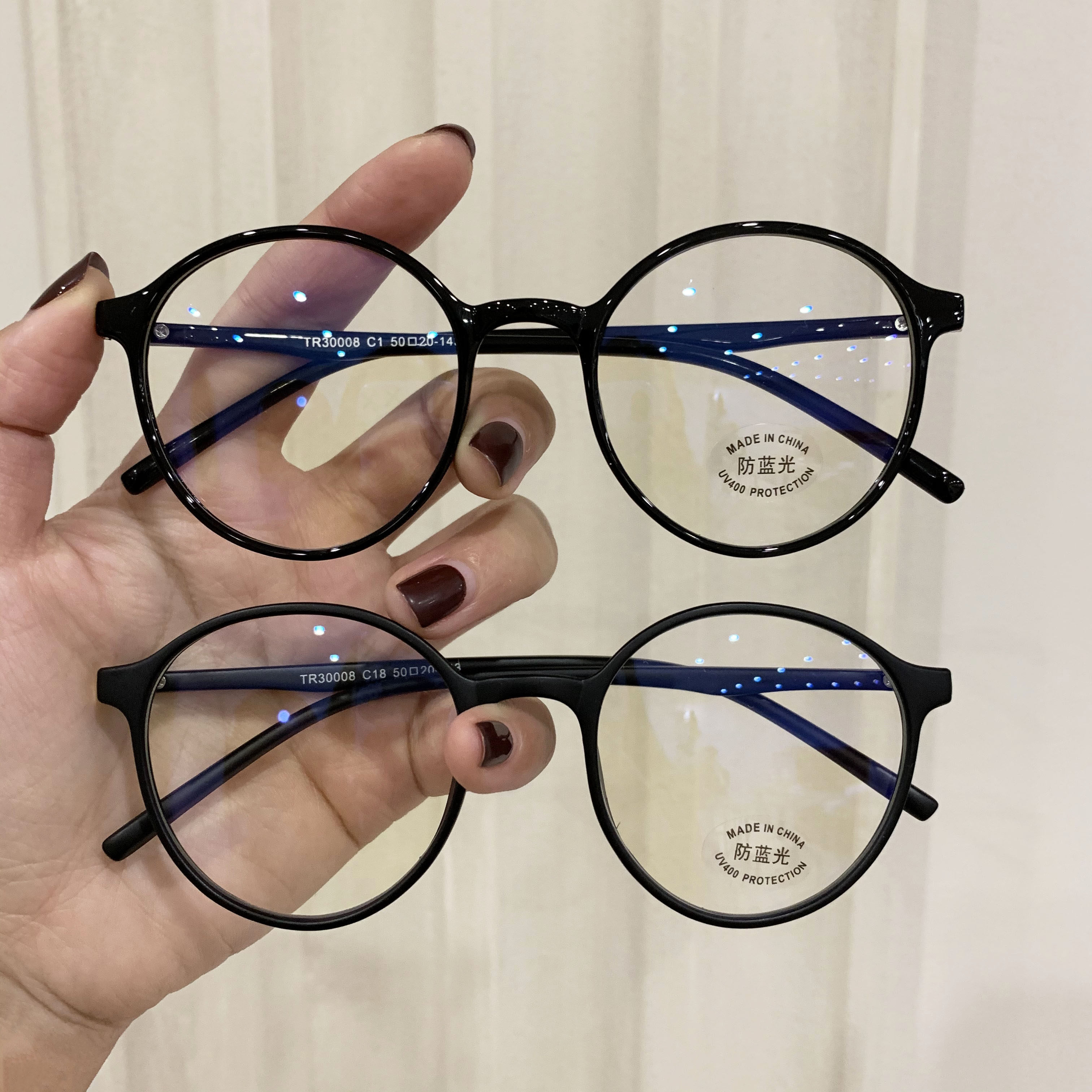 眼镜韩版复古超轻tr圆框小脸素颜文艺镜框眼镜架